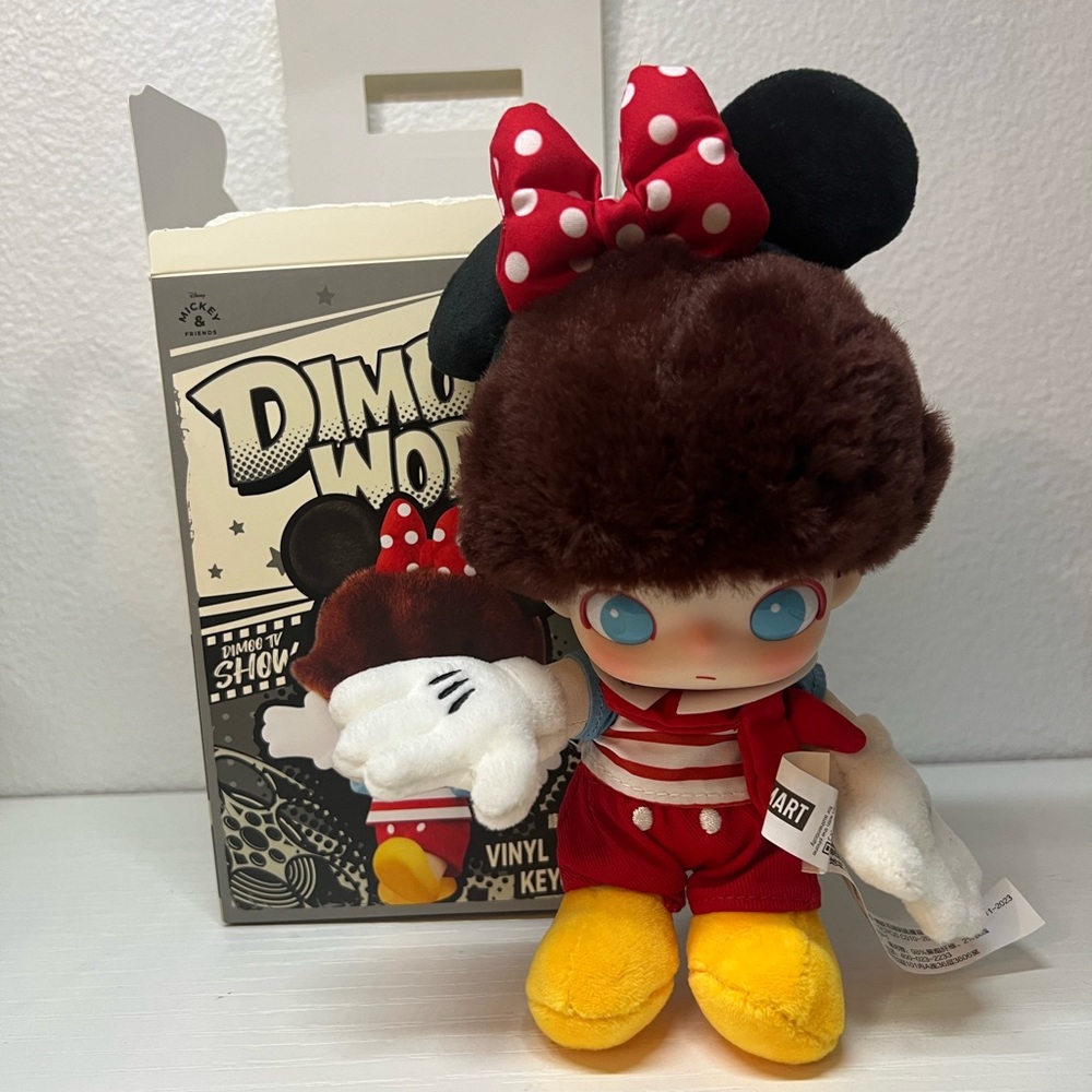 Minnie’s Balloon DIMOO WORLD × DISNEY Series-Vinyl Plush Keychain - Picture 3 of 8